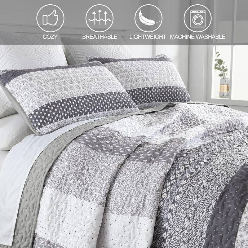 Bespoke Quilted Bedspread and Pillowcases Set: Tailored Luxury for Your Home