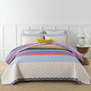 Quirky Quilted coverlet and pillowcovers set: Add Personality to Your Space