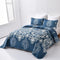 Alluring Quilted bedspread and pillowcovers set: Luxurious Bedroom Addition