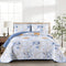 Quietude Quilted coverlet and pillowcovers set: Perfect for Relaxation