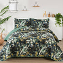 Lush Quilted coverlet and pillowcovers set: Soft and Cozy Feel