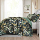 Lush Quilted coverlet and pillowcovers set: Soft and Cozy Feel