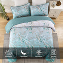 Radiating Quilted bedspread and pillowcovers set: Shine in Your Bedroom