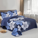 Lavish Quilted Coverlet and Pillowcases Set: Luxurious Comfort for Your Bed