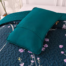 Abstract Quilted coverlet and pillowcovers set: Unique and Artistic