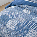 Blissful Quilted bedspread and pillowcovers set: Relax in Style