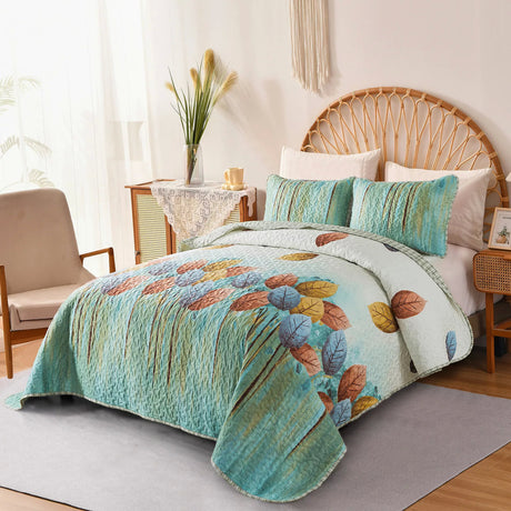 Majestic Quilted bedspread and pillowcovers set: Enhance Your Sleep Experience