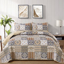 Quietude Quilted coverlet and pillowcovers set: Perfect for Relaxation