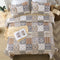 Quietude Quilted coverlet and pillowcovers set: Perfect for Relaxation