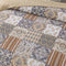 Quietude Quilted coverlet and pillowcovers set: Perfect for Relaxation