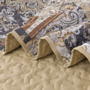 Quietude Quilted coverlet and pillowcovers set: Perfect for Relaxation