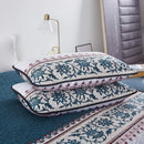 Distinguished Quilted Bedspread and Pillowcases Set: Enhance Your Bedroom Appeal