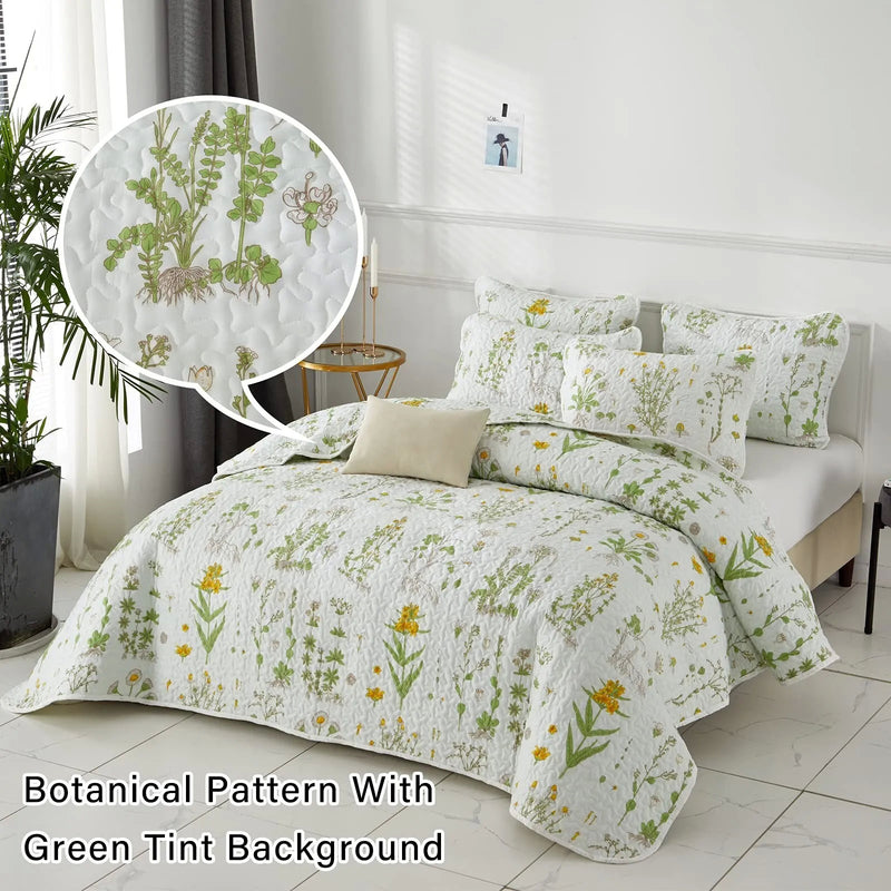 Artistic Quilted coverlet and pillowcovers set: Unleash Your Creativity