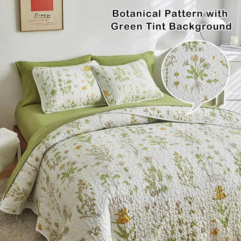 Artistic Quilted coverlet and pillowcovers set: Unleash Your Creativity