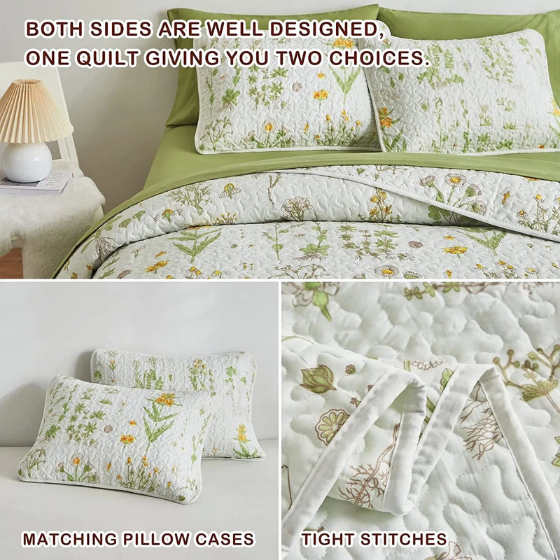 Artistic Quilted coverlet and pillowcovers set: Unleash Your Creativity