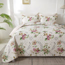 Artisan Quilted Coverlet and Pillowcases Set: A Masterpiece for Your Bed