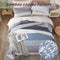 Ornate Quilted Bedspread and Pillowcases Set: Beautifully Crafted for Luxury