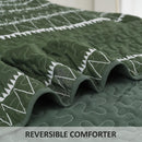 Elegant Quilted Bedspread and Pillowcases Set: Perfect for a Luxe Bedroom Feel