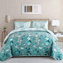 Crafted Quilted Bedspread and Pillowcases Set: A Testament to Elegance