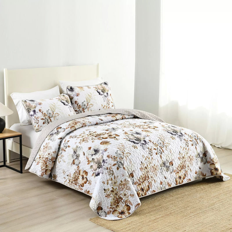 Zen Quilted bedspread and pillowcovers set: Find Your Inner Peace