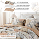 Transcendent Quilted bedspread and pillowcovers set: Elevated Comfort