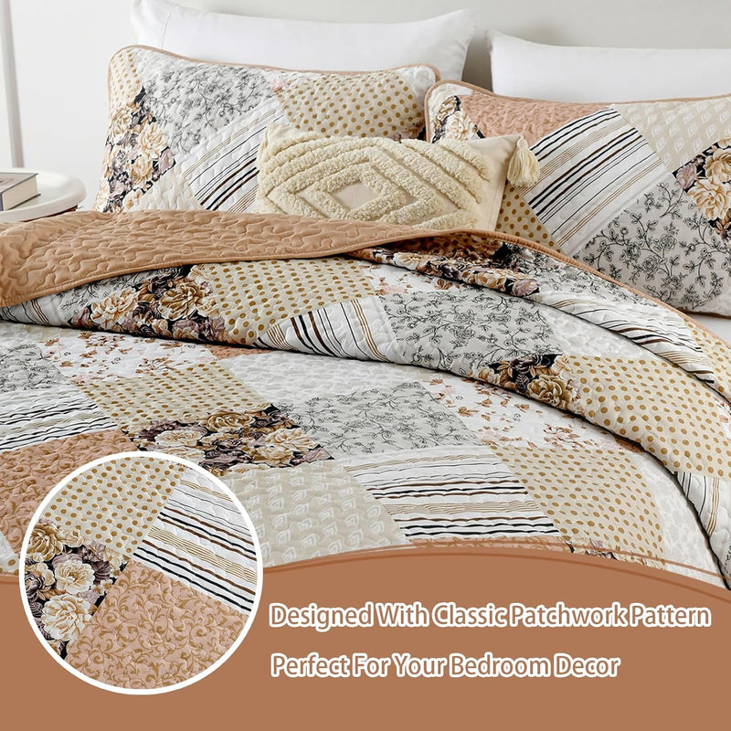 Transcendent Quilted bedspread and pillowcovers set: Elevated Comfort