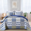 Gorgeous Quilted bedspread and pillowcovers set: Comfortable Elegance