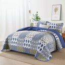 Gorgeous Quilted bedspread and pillowcovers set: Comfortable Elegance