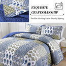 Gorgeous Quilted bedspread and pillowcovers set: Comfortable Elegance