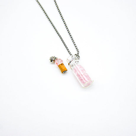 Gift Gox - Crystal Bottle (Rose Quartz) + Purify Oil Blend