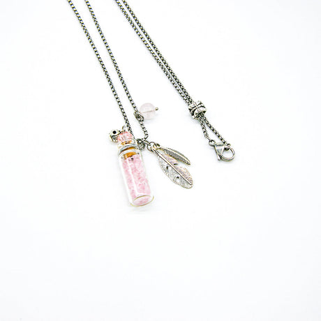 Gift Gox - Crystal Bottle (Rose Quartz) + Purify Oil Blend