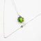 Gift Gox - Aroma Necklace White Gold - Planet Aurum Verdant (Gold Green) + Purify Oil Blend