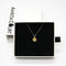 Gift Gox - Aroma Necklace White Gold - Planet Jovian Gold (Golden Yellow) + Purify Oil Blend