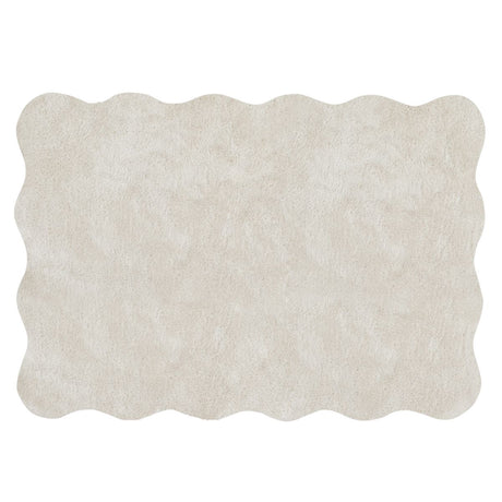 Jeremy Wave-shaped Fluffy Rug - 240 cm