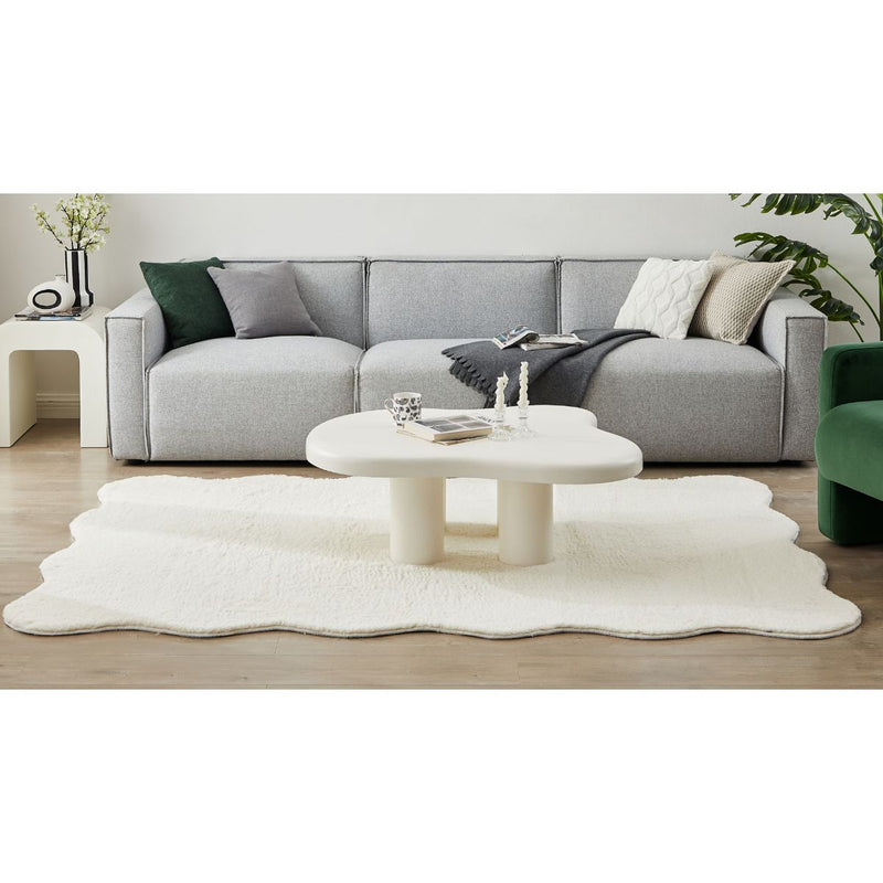 Jeremy Wave-shaped Fluffy Rug - 240 cm