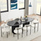 Tate 8 Seater Dining Table in Black