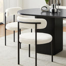 Tate 8 Seater Dining Table in Black