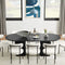 Tate 8 Seater Dining Table in Black