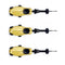 Yellow Adjustable Shoe Stretcher for Men's Shoes, Size EUR 38-42