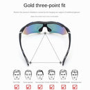 Multifunctional Cycling Glasses - Windproof and UV Protection Sports Eyewear  Black