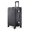 Aluminum Alloy Hard-Shell Suitcase with TSA Lock -20" Spinner Luggage in Black