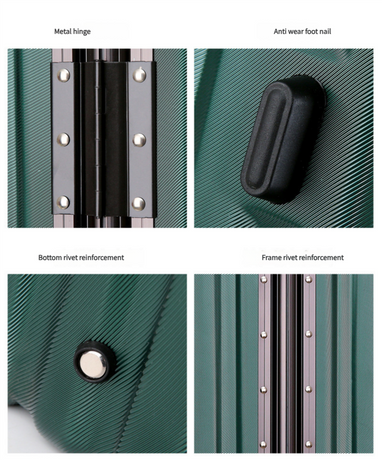 Aluminum Alloy Hard-Shell Suitcase with TSA Lock -20