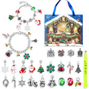 M-21 Christmas Jewelry Advent Calendar - DIY Charm Bracelet Kit with 24 Days of Surprises