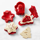 Christmas Pie Mold Set - 3 Holiday-Shaped Hand Pie Press Tools for Baking (3 Set/9 pcs )