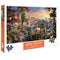 (2 PCS) 1000-Piece Quiet Town Jigsaw Puzzle - High Difficulty Stress-Relief  Toy