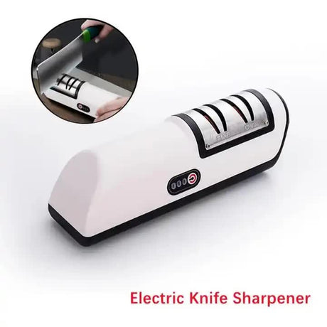 Yellow Electric Knife Sharpener Stone - High-Speed Diamond Grinding Wheel, Efficient and Easy-to-Use Blade Sharpening Tool for Home and Professional Use