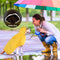 XS Yellow Reflective Adjustable Pet Raincoat with Hood – Waterproof Dog Jacket, Adjustable Dog Poncho for Outdoor Protection