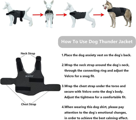 XXXL Dog Vest Jacket - Warm, Soft, and Comfortable Dog Coat for Winter, Calming and Insulating Dog Apparel