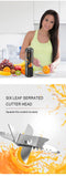 White Portable Juicer - Magnetic Charging Fresh Juice Blender, Multifunctional Ice Crushing Fruit Mixer