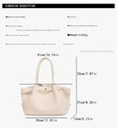 Brown Elegant Suede Tote Bag - Soft and Stylish Handbag for Everyday Use